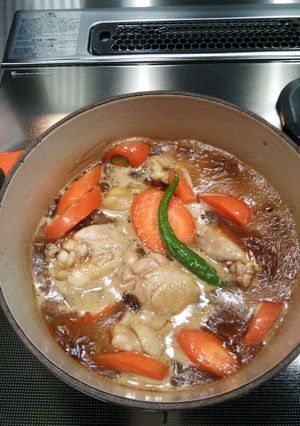 鶏ウイングの甘辛煮-レシピのメイン写真