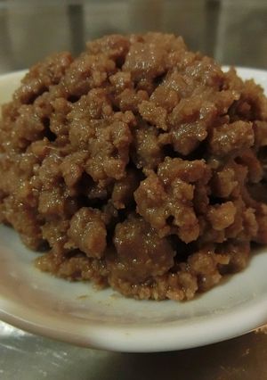 牛豚ひき肉の甘辛そぼろ-レシピのメイン写真