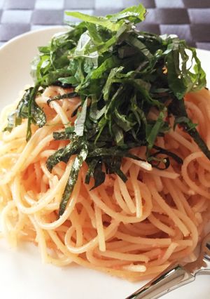 お弁当にもok！美味しい明太子パスタ-レシピのメイン写真