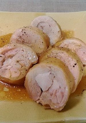 レンジで簡単♪はちみつ鶏チャーシュー。-レシピのメイン写真