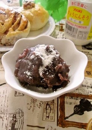 パンにも♡杏仁霜入り小豆餡-レシピのメイン写真
