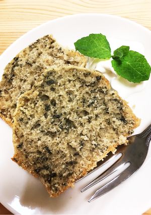 お茶っぱとHMで簡単パウンドケーキ-レシピのメイン写真