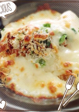 豆腐と納豆の和風グラタン-レシピのメイン写真