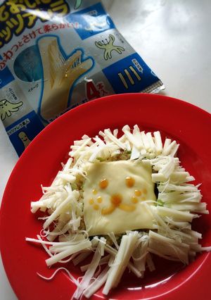 お好みライオン焼き(離乳食後期~)-レシピのメイン写真