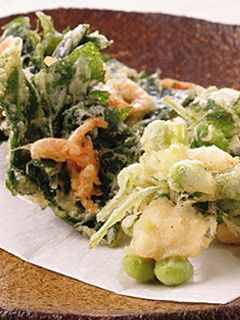 こめ油×枝豆×帆立貝☆夏のかき揚げ-レシピのメイン写真