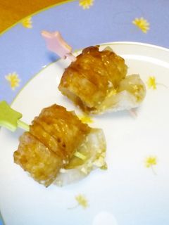 ちくわの醤油&マヨネーズ&わさび巻き-レシピのメイン写真