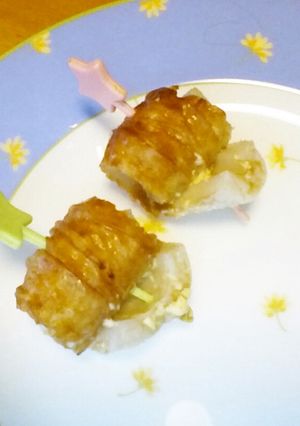 ちくわの醤油&マヨネーズ&わさび巻き-レシピのメイン写真
