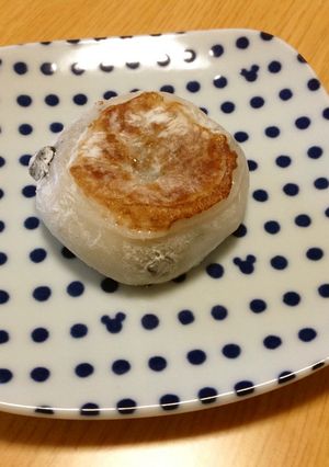 【節約レシピ】余った大福で！焼き大福-レシピのメイン写真