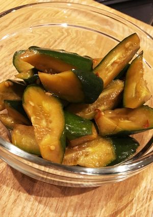 疲れた体にお酢が効く！きゅうりのお漬物-レシピのメイン写真