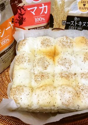 プチプチ食感♪スーパーフードのちぎりパン-レシピのメイン写真