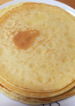 だんご粉でもちもちパンケーキ-レシピのメイン写真