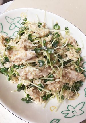 ヘルシーキヌアと蒸し鶏の明太マヨサラダ-レシピのメイン写真