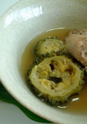 ダイエット!?種まで食べるゴ～ヤ～の煮物-レシピのメイン写真