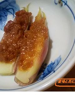 みょうがの田楽風-レシピのメイン写真