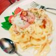 ★簡単★混ぜるだけ!美味しいカルボナーラ
