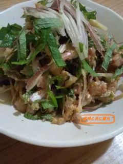 アジのなめろう風-レシピのメイン写真