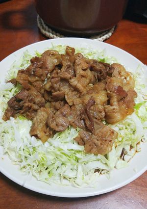☆きゃべつたっぷりの豚バラ焼肉☆-レシピのメイン写真