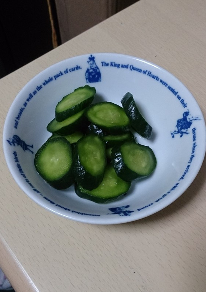 ずぼらさんのきゅうりの漬物-レシピのメイン写真