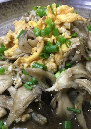 極☆簡単まいたけと卵の中華炒め☆-レシピのメイン写真