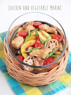 鶏と夏野菜のさっぱりマリネ-レシピのメイン写真