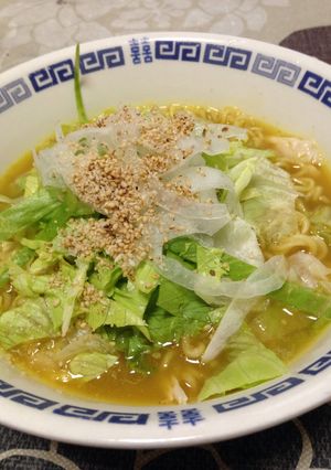塩ラーメンでカレーラーメンを-レシピのメイン写真
