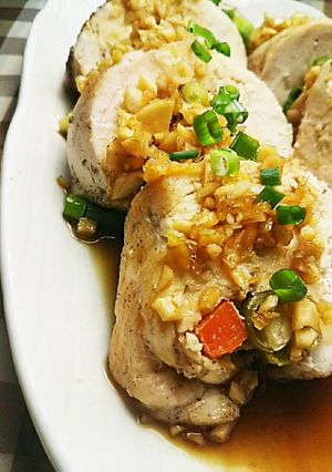 むね肉ロール♪-レシピのメイン写真