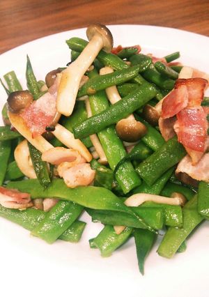 シンプル♪三度豆のバター炒め-レシピのメイン写真