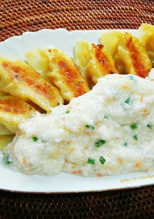 餃子のふわふわ蟹あんかけ-レシピのメイン写真