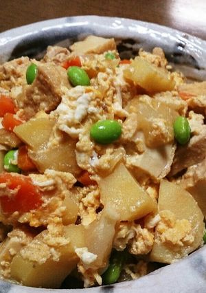 黄金比②活用　親子煮-レシピのメイン写真