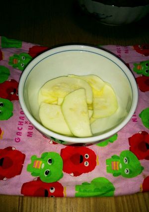 ズッキーニの塩つけ-レシピのメイン写真