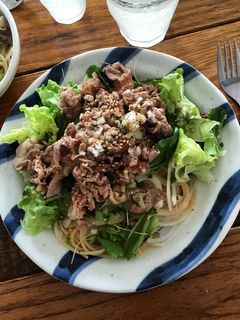 ヘルシー豚しゃぶサラダパスタ-レシピのメイン写真