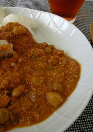 お豆沢山キーマカレー-レシピのメイン写真