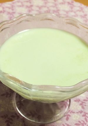 お豆腐ババロア 抹茶-レシピのメイン写真