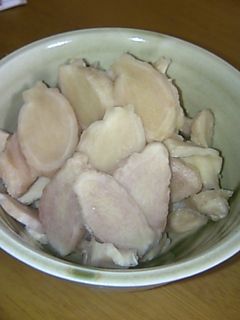 母直伝♪超簡単な新生姜のお漬物-レシピのメイン写真
