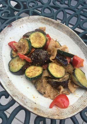 ズッキーニと夏野菜の豚バラ 味噌炒め-レシピのメイン写真