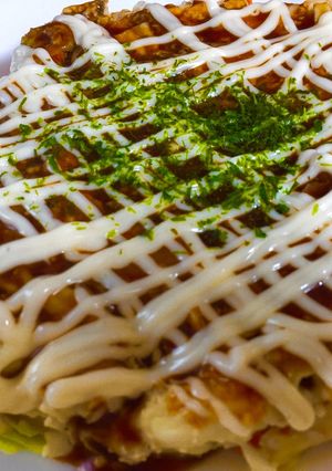 豆腐でヘルシーふわふわお好み焼き-レシピのメイン写真