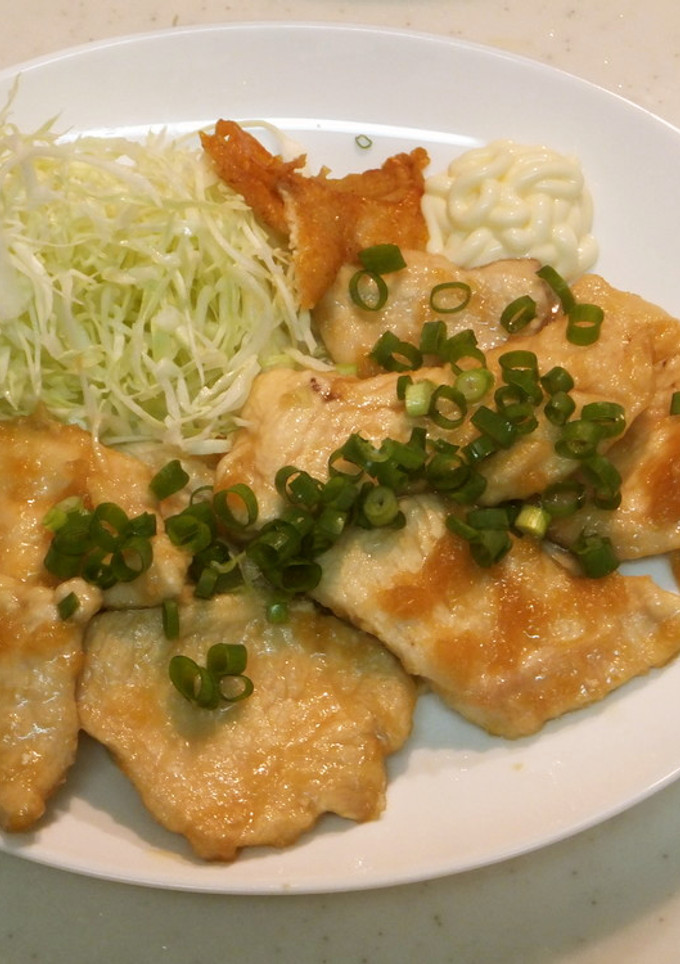 鶏むねの３種おろし焼き　-レシピのメイン写真