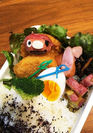黒ひげ危機一髪キャラ弁-レシピのメイン写真