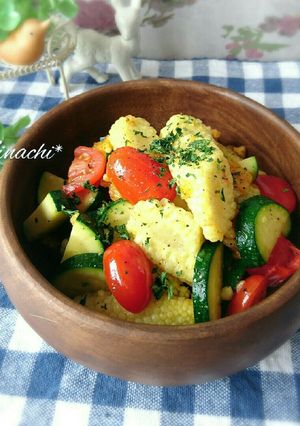 夏野菜のチーザソテー-レシピのメイン写真