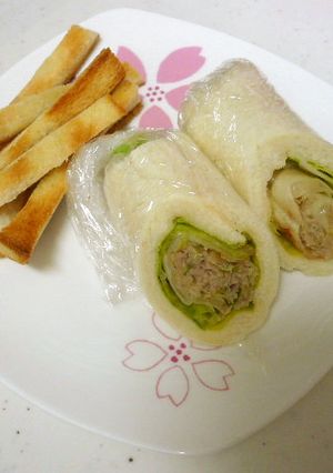 餃子でロールサンド-レシピのメイン写真