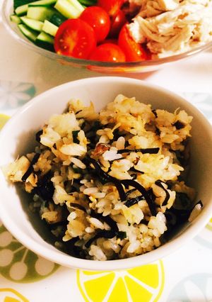 サバご飯！塩昆布大葉入り☆簡単で本格的♡-レシピのメイン写真