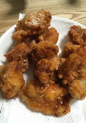 味付け簡単！キムチ唐揚げ-レシピのメイン写真
