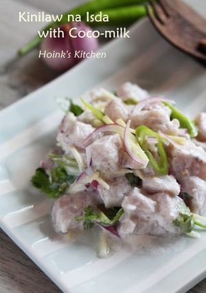 フィリピンの味★白身魚のキニラウ-レシピのメイン写真