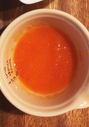 離乳食初期トマトとにんじんの赤いトロトロ-レシピのメイン写真