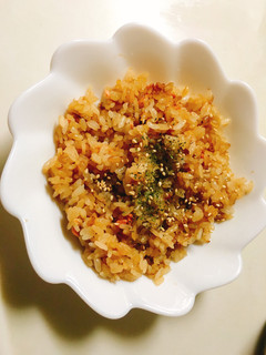 焼きおにぎりリメイクチャーハン-レシピのメイン写真