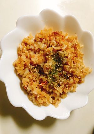 焼きおにぎりリメイクチャーハン-レシピのメイン写真