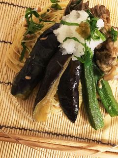 さっぱり!茄子と舞茸の和風冷製パスタ♪-レシピのメイン写真