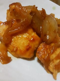 節約!鶏むね肉の生姜焼き♪-レシピのメイン写真