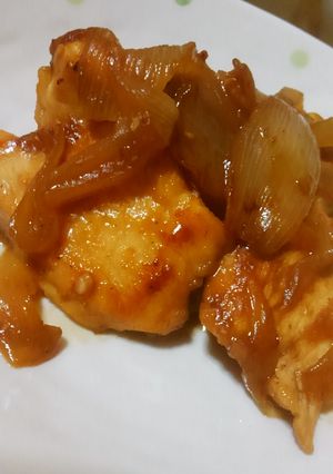 節約！鶏むね肉の生姜焼き♪-レシピのメイン写真