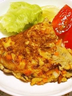 しらすの和風オムレツ-レシピのメイン写真